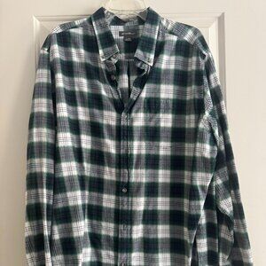 Eddie Bauer Classic Fit Flannel Shirt Size 2XL
